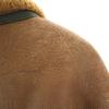 Freedom Sheepskin B-3 Mouton Jacket 38 Brown Men's Used