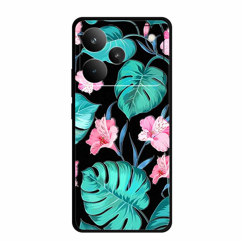 3D Hoesje Voor Realme P4 Pro 5G Telefoonhoesje P4Pro Coque Reliëf Bloemen Siliconen Zachte Achterkant Voor Realme P4 Pro Hoesje P 4 Pro