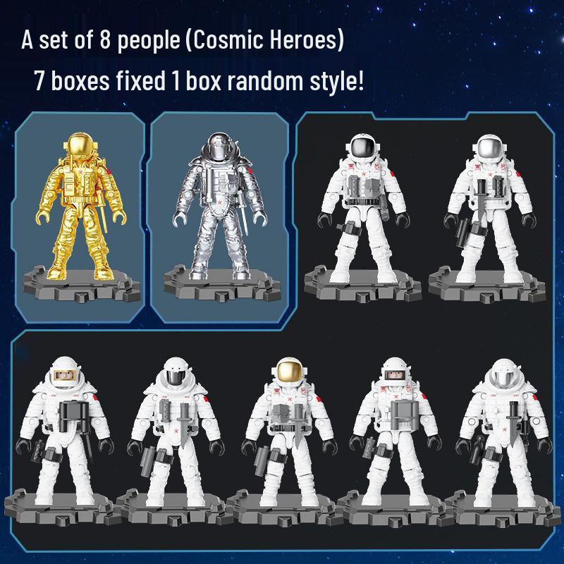 Xiang Jun Military Minifigure Building Blocks Toy - Movable Soldier Model for Boys