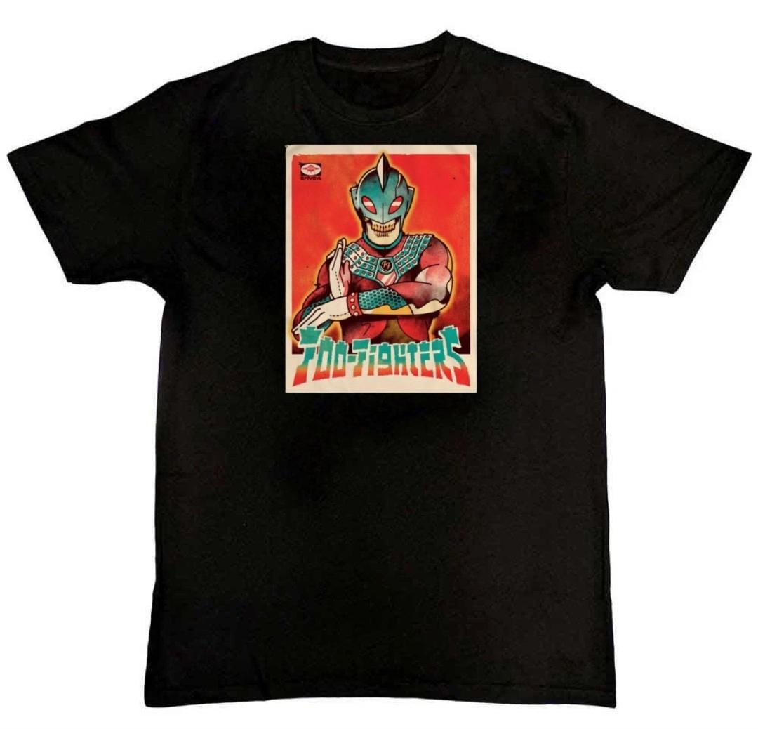 FOO FIGHTERS RARE Rock Band Graphic Print Mens T-Shirt XL