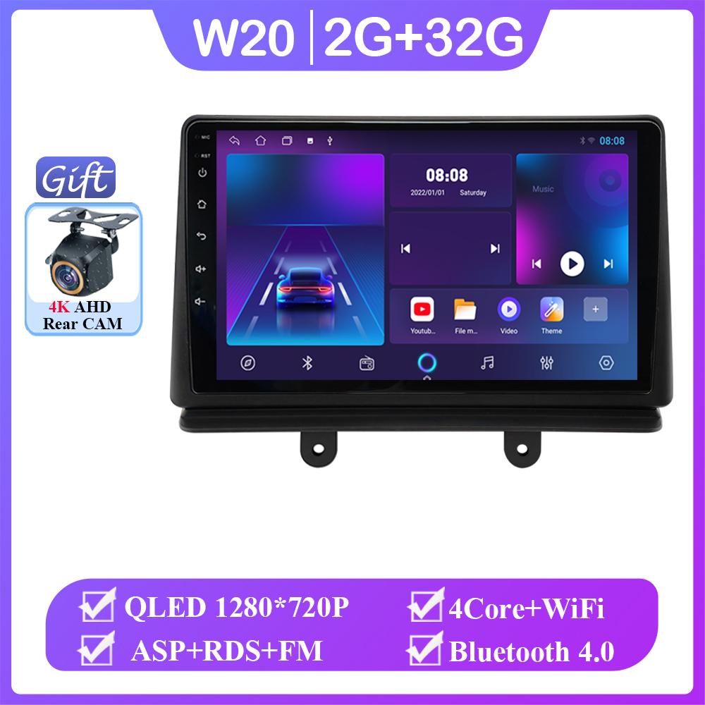 Car Android 14 For fiat doblo 2006 Android Auto Radio Stereo Multimedia Video Player GPS Navigation No 2din DVD Wireless Carplay