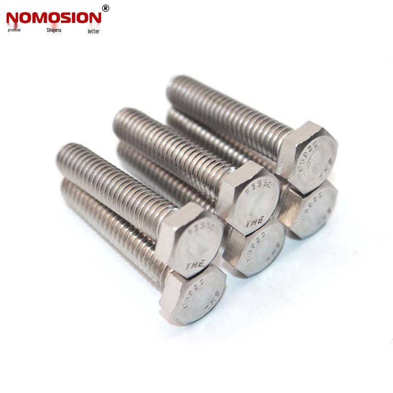 304 Stainless Steel Hex Bolt, Fully Threaded, 1/4 - 7/8, ANSI B18.2.1