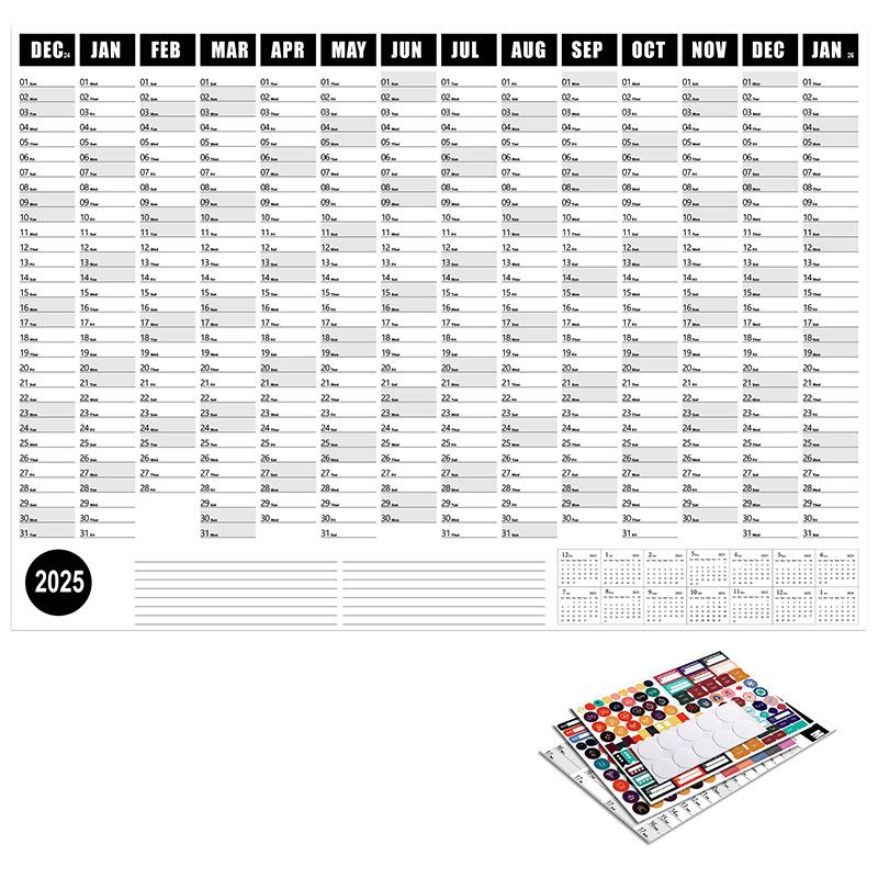 2026 2026 Calendar Planner Sheet Large Wall Calendar Kawaii To Do List Planner Target List Schedule Organizer Office Supplies