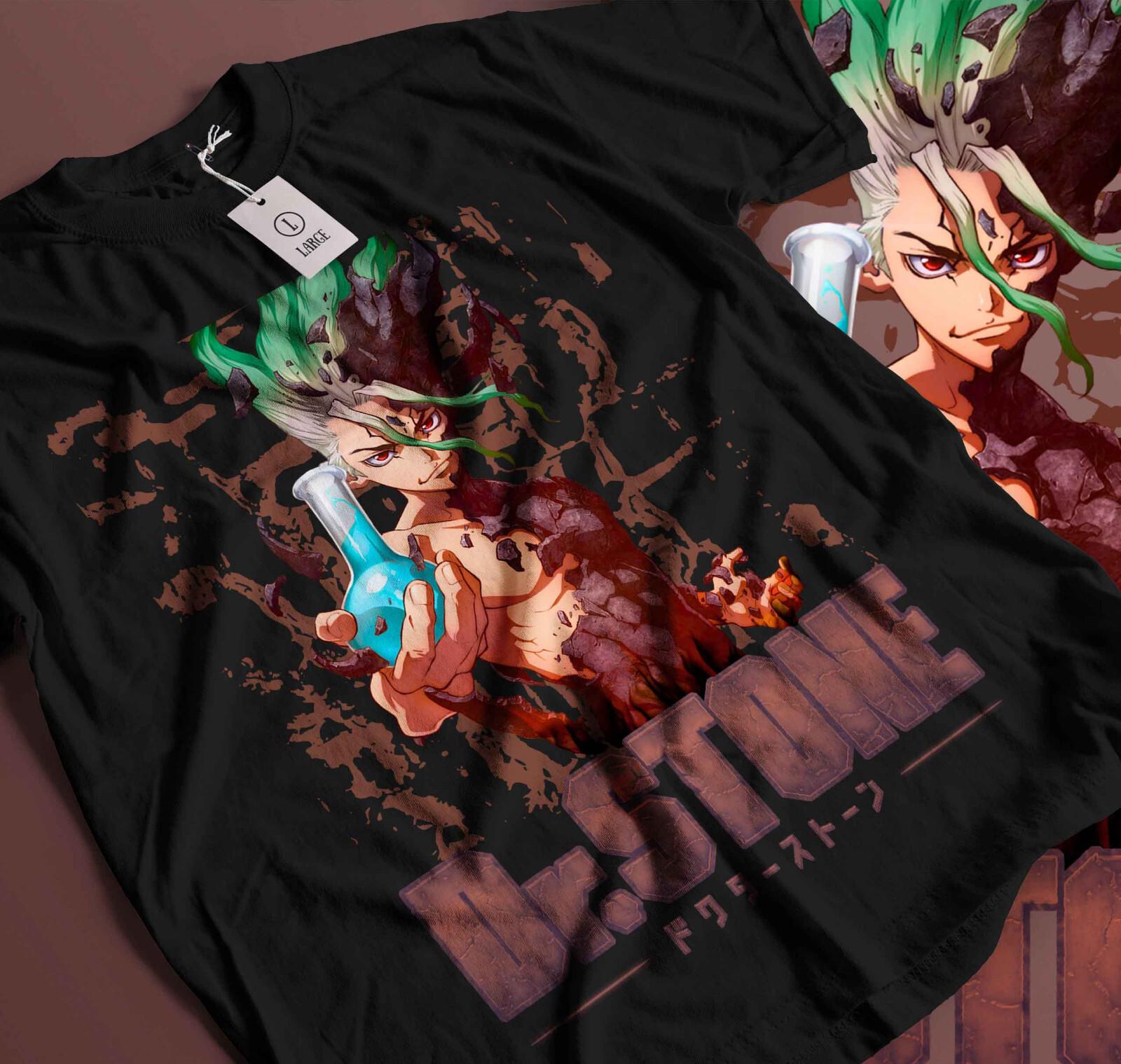 

Dr. Stone T-Shirt Mens Womens Tees Top Senku Ishigami Ryusui Asagiri Seiyuu Vintage Shirt Gift 149 XL