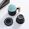 Tea Separation Ceramic Office Cup With Filter Souvenir Gift Office Water Cup With Lid Tea Cup
