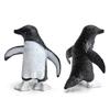 11Pcs/Set Animal Model Realistic Cognitive Education PVC Great Penguin Simulation Animal Model Birthday Gift