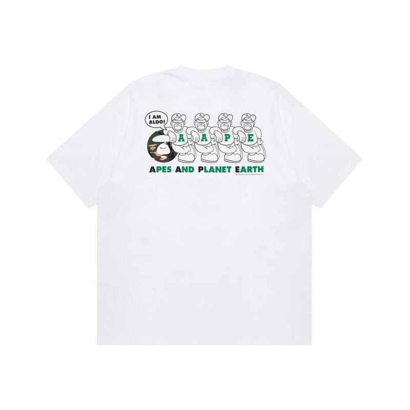Aape Logo-print Cotton T-shirt AAPTEM1495XXM