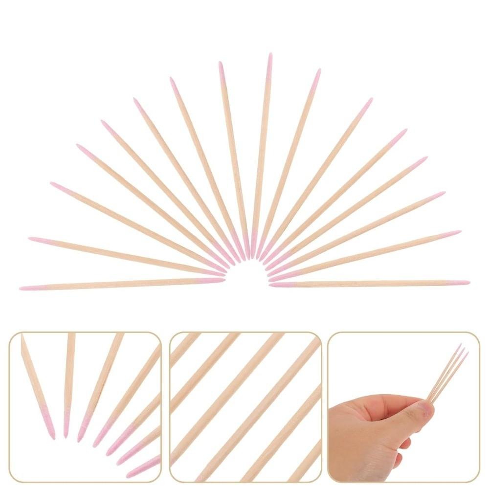 200 pcs Double-head Pointed Tip Cotton Swabs  Makeup Eyeliner Correction