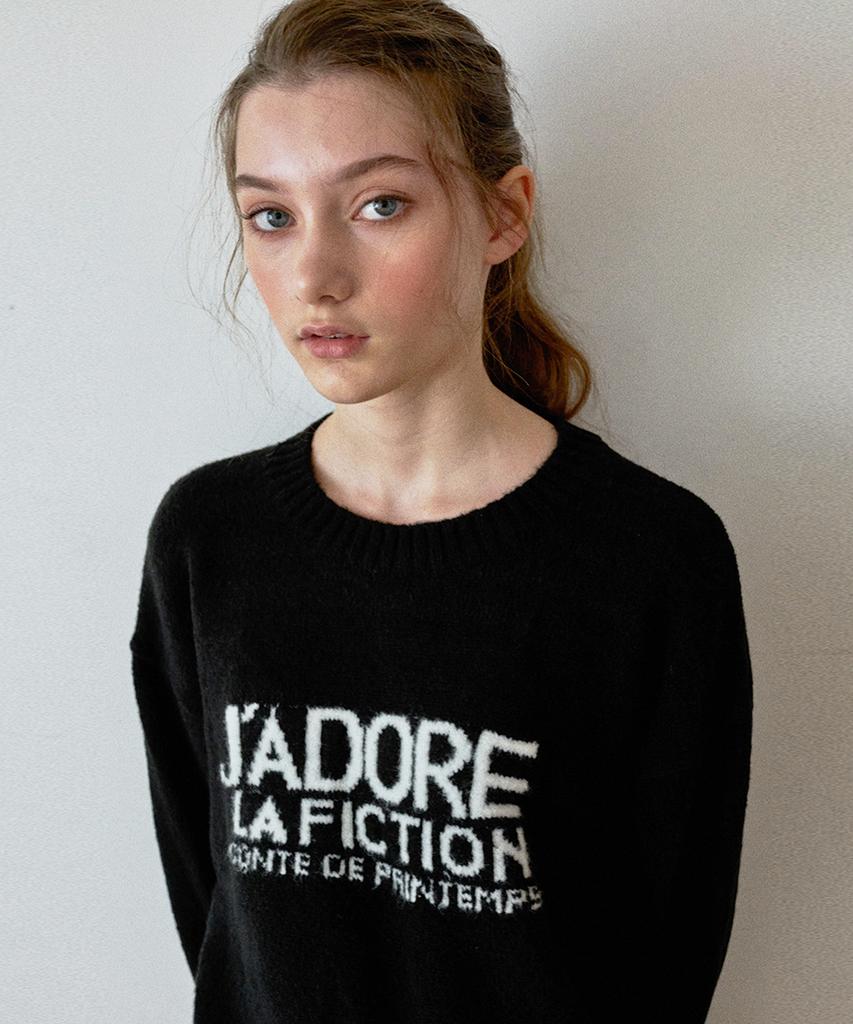 LARTIGENT Ltg6 Fiction Knit(Black)