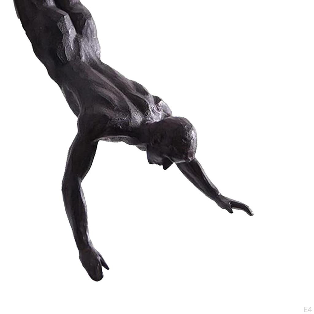 Climbing Sculpture Wall Hanging Decoration Figure