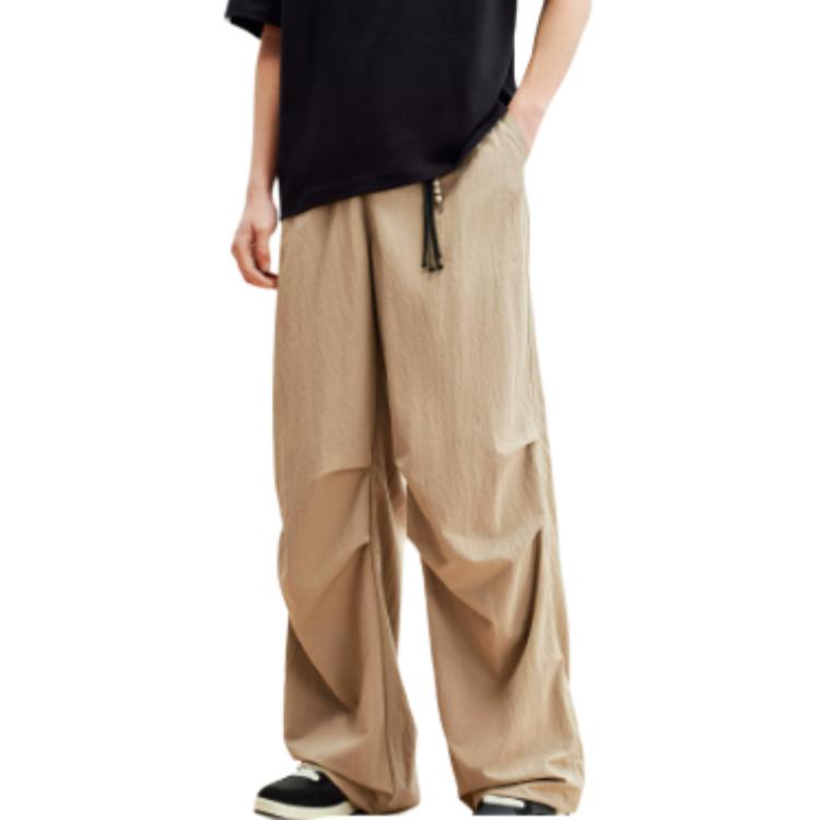 Anta Mens Woven Long Pants Summer Casual Pants Men bottoms Deadwood 952628501-2