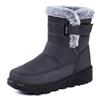 Women's Padded Thickened Warm Non-tired Feet a Stirrup Thick Bottom Height Comfortable Waterproof Non-slip Leisure Snow Boots Cotton Shoes