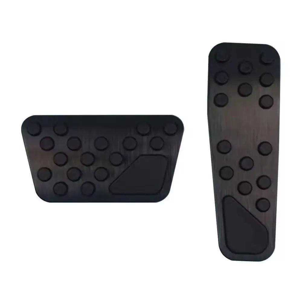 Car Foot Pedals For Jeep Wrangler JK J8 TJL-J8 2007~2018 High Quality Accelerator Non-slip Fuel Brake No Drilling Alloy Covers