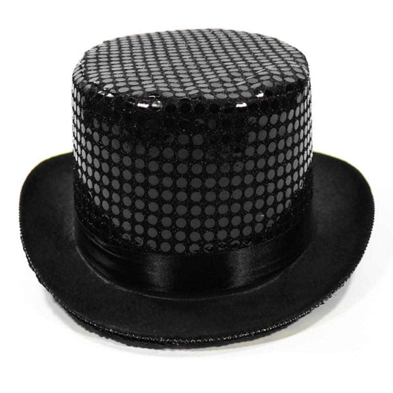 Magician Top Hat Jazz Fedora hat Bowler Top Hat Jazz hat Pork Pie Hat Jazz Fedora hat Sequin Top Hat Ringmaster Hat