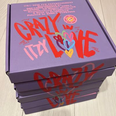 [USED] ITZY CRAZY LOVE All Forms