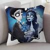 Anime Corpse Bride Game For Cartoon Print Peripheral Pillow Case Cushion Cover Home Decor Birthday Gift Pillowcover
