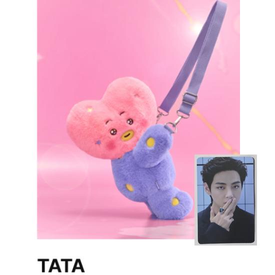 BT21 Hug Me Plush Crossbody Bag The Journey