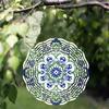 2D Pomona Kinetic Wind Spinner for Garden Outdoor Decor Weatherproof Metal Windmill No Power Needed Easy Installation