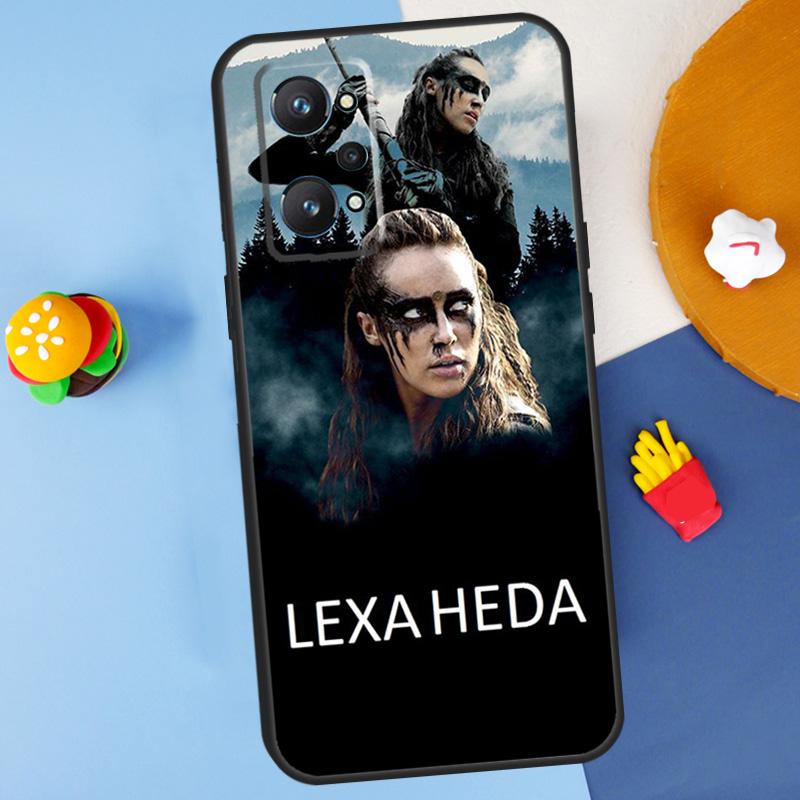 The 100 TV Show Heda Lexa For Realme C55 C67 C61 C75 C53 C51 C21Y C25S GT 6 6T 5 GT7 Pro 10 11 12 13 14 Pro Plus Case
