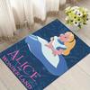 1pc Alice in Wonderland Maze Pattern Area Rug Soft Flannel Floor Mat for Living Room,Office,Bedroom and Carpet,Sofa Coffee Table Floor Mat