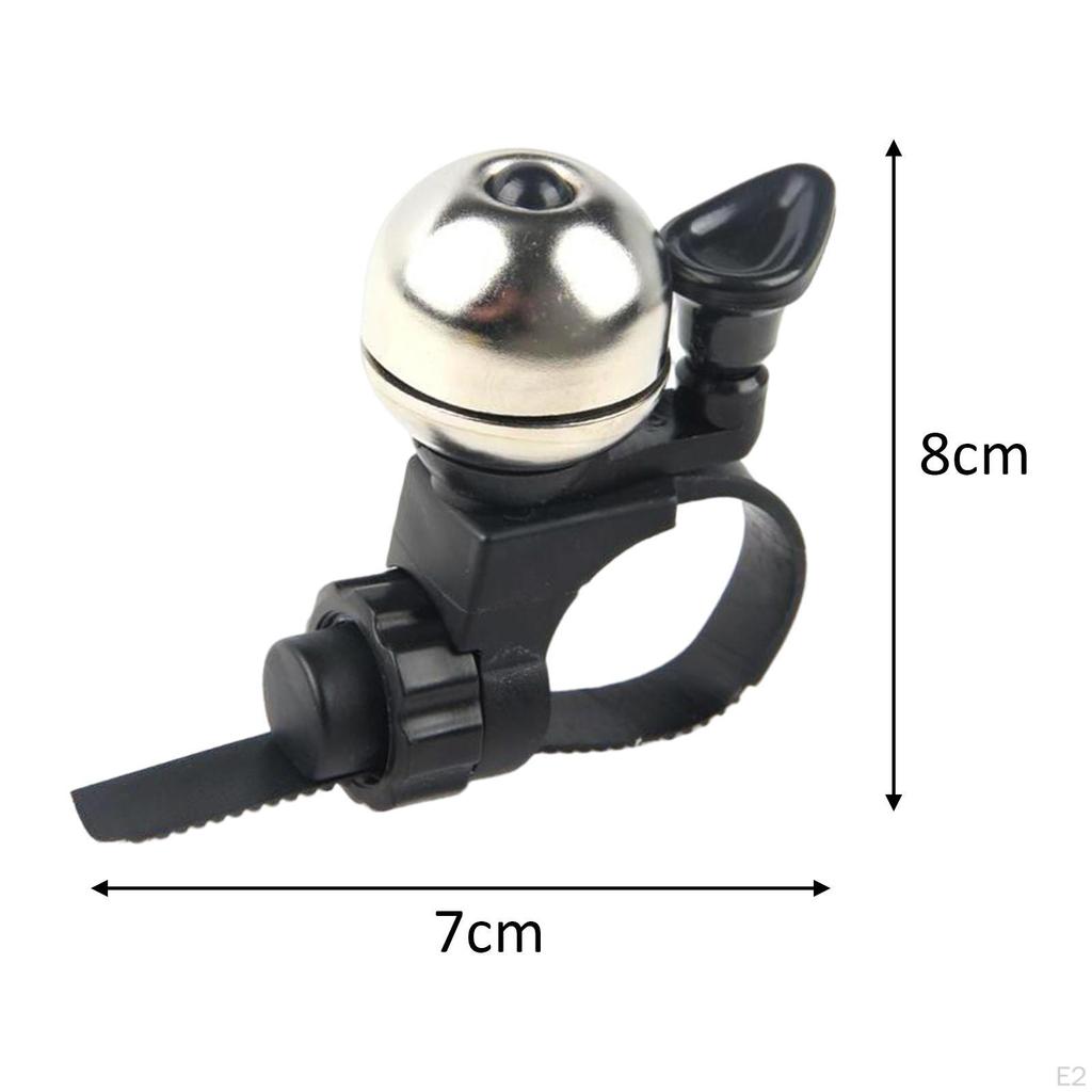 Bicycle Bell Bike Ring Riding Equipment Thumb for Cruiser Kids Adults