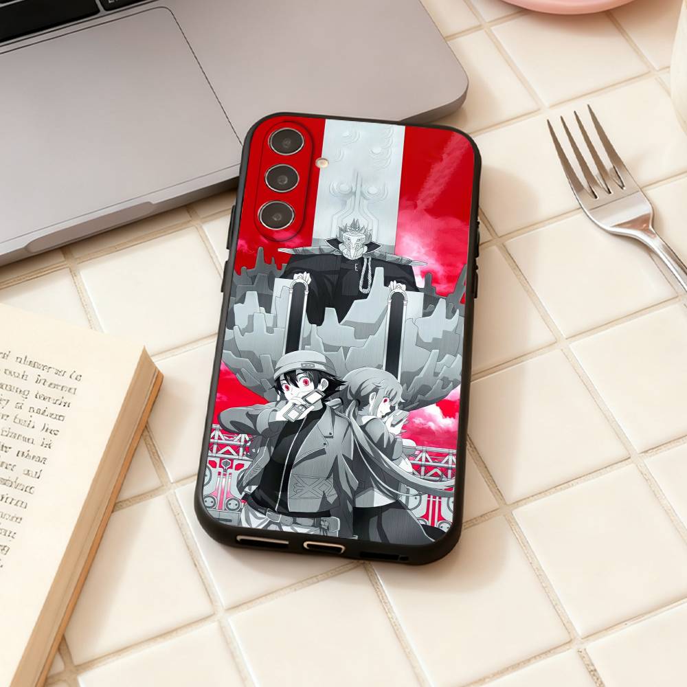 The F-Future Diary Anime  phone Case For Samsung Galaxy A73,A72,A71,A70,A53,A52,A51,Others Soft Black Shell