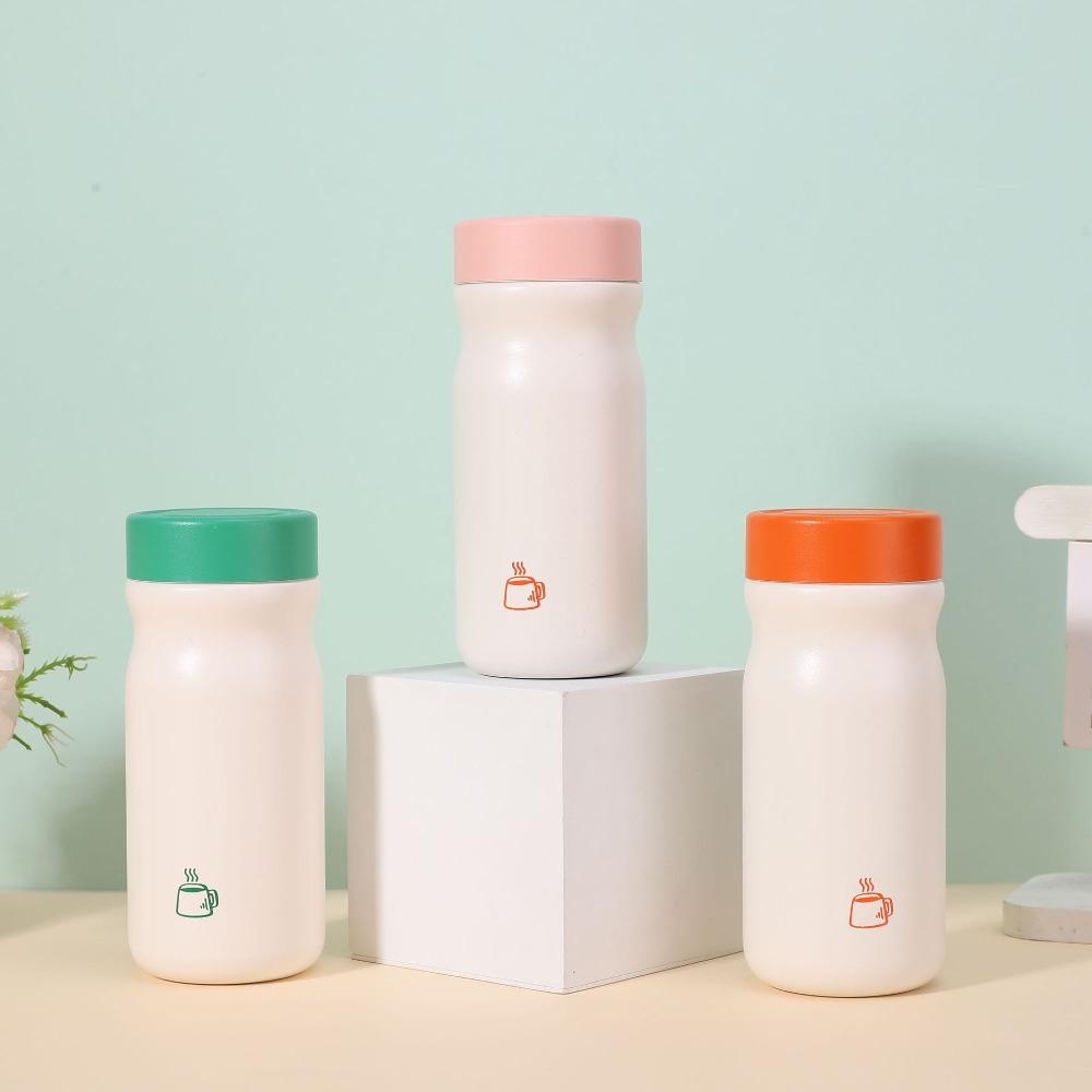 Double-Layer Thermos Bottle Portable Vacuum Insulated Cup Mini Thermal Water Bottle Daily Use