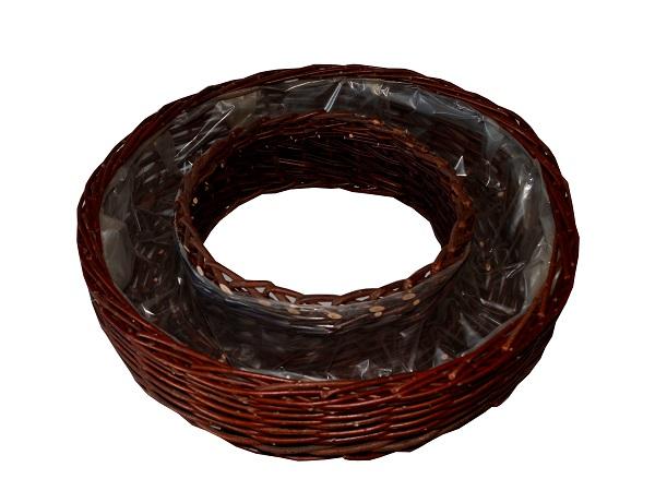 Wicker Flower Pot, Ring Type 50