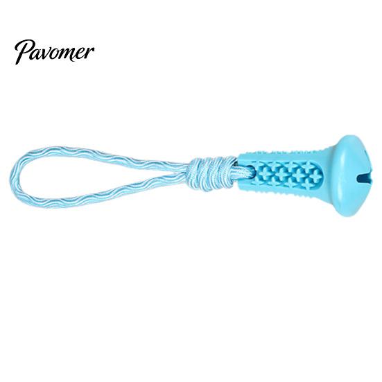 Anxiety Relief Dog Toys Chew Toy with Pull Rope, Interactive Tug of War Toy, Teeth Cleaning Treat Dispenser for Aggressive Chewers Puppy Teething