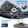 Luxury Bling Glitter For Magsafe Magnetic Case for iPhone 17 Air 17 Pro Max 16 Plus 15 14 13 12 11 Metal Lens Stand  Clear Cover