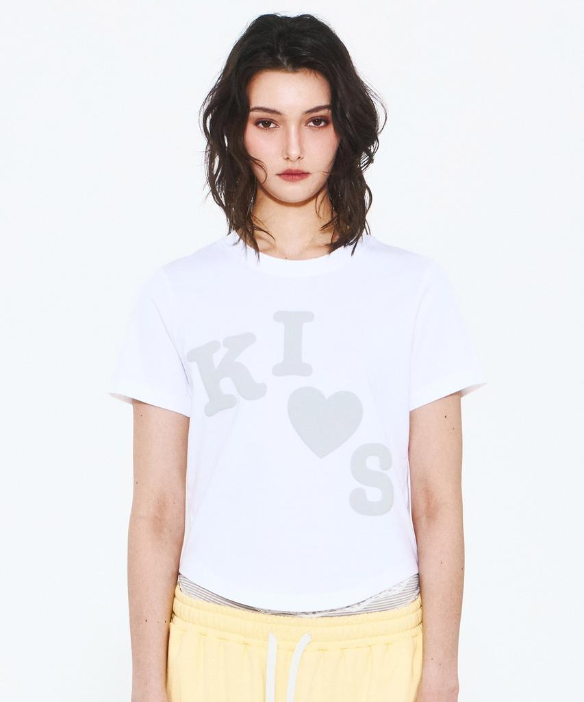 Kimseupeulesikoteunmakes Messi Kith Logo T-Shirt White