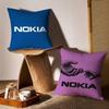Cool N-Nokia Pillow Case Sofa and Living Room Decorative Cushion Covers Dust-proof and Mite-proof Invisible Zipper