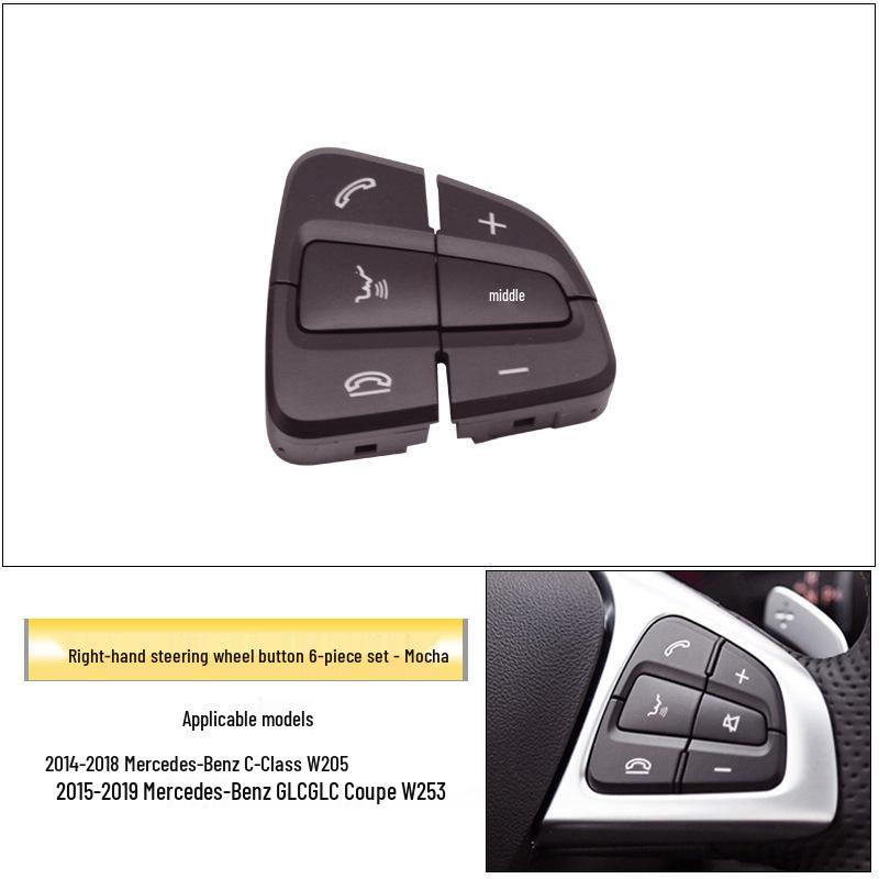 Mercedes-Benz C-Klasse/GLC-Klasse C180/C200/GLC260/W205 Multifunktionslenkradtasten