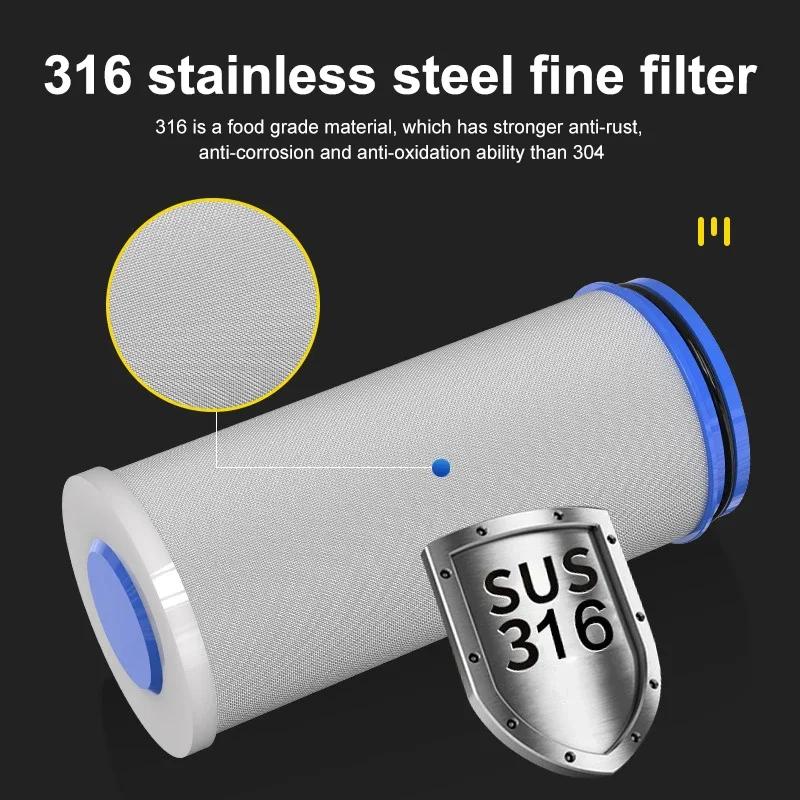 1Set Filter Water Tank Filling Pre-Filter Outdoor RV Faucet Impurity Gravity Fill External Water Purifier Caravan RV Amagi