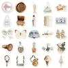 50pz Adesivi Vinilici Decalcomanie per Scrapbooking Design con Conchiglia Fiocco Timer per Laptop Borracce Skateboard Adesivi Autoadesivi Forme Irregolari
