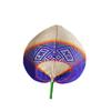 Bamboo Palm Leaf Fan Handmade Heart Shaped Fan Photography Props Hand-woven Fan  Outdoor Activities