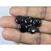 12X12MM Natural Snowflake Obsidian Round Cabochon Loose Gemstone 5Pcs Lot A-806