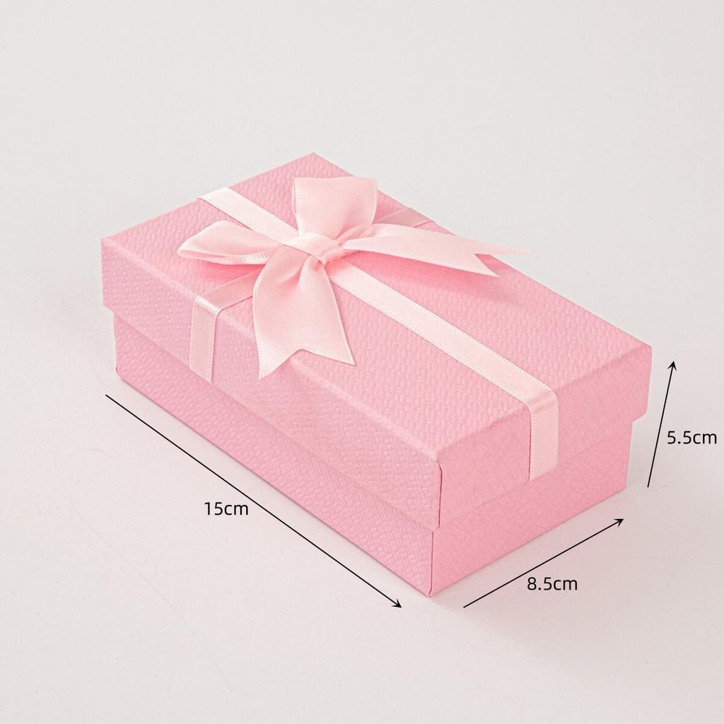 Valentinstag Geburtstag Geschenkbox Glückliche Süßigkeitenbox, Schleife Lippenstiftbox, Feiertagsgeschenkbox, Himmel und Erde Deckel Greifclip Geschenkbox
