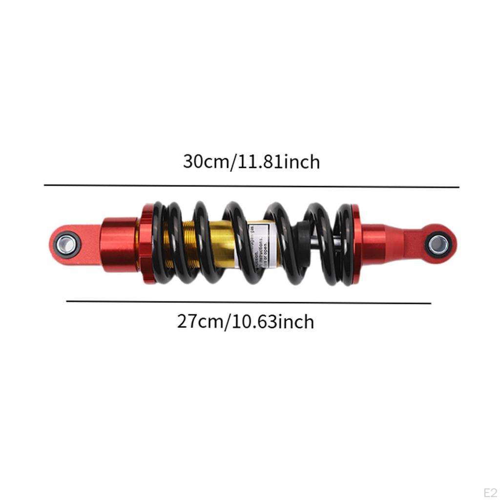 270mm Rear Shock Absorber Motorcycle Replacements Stable Aluminum Hydraulic Absorption for