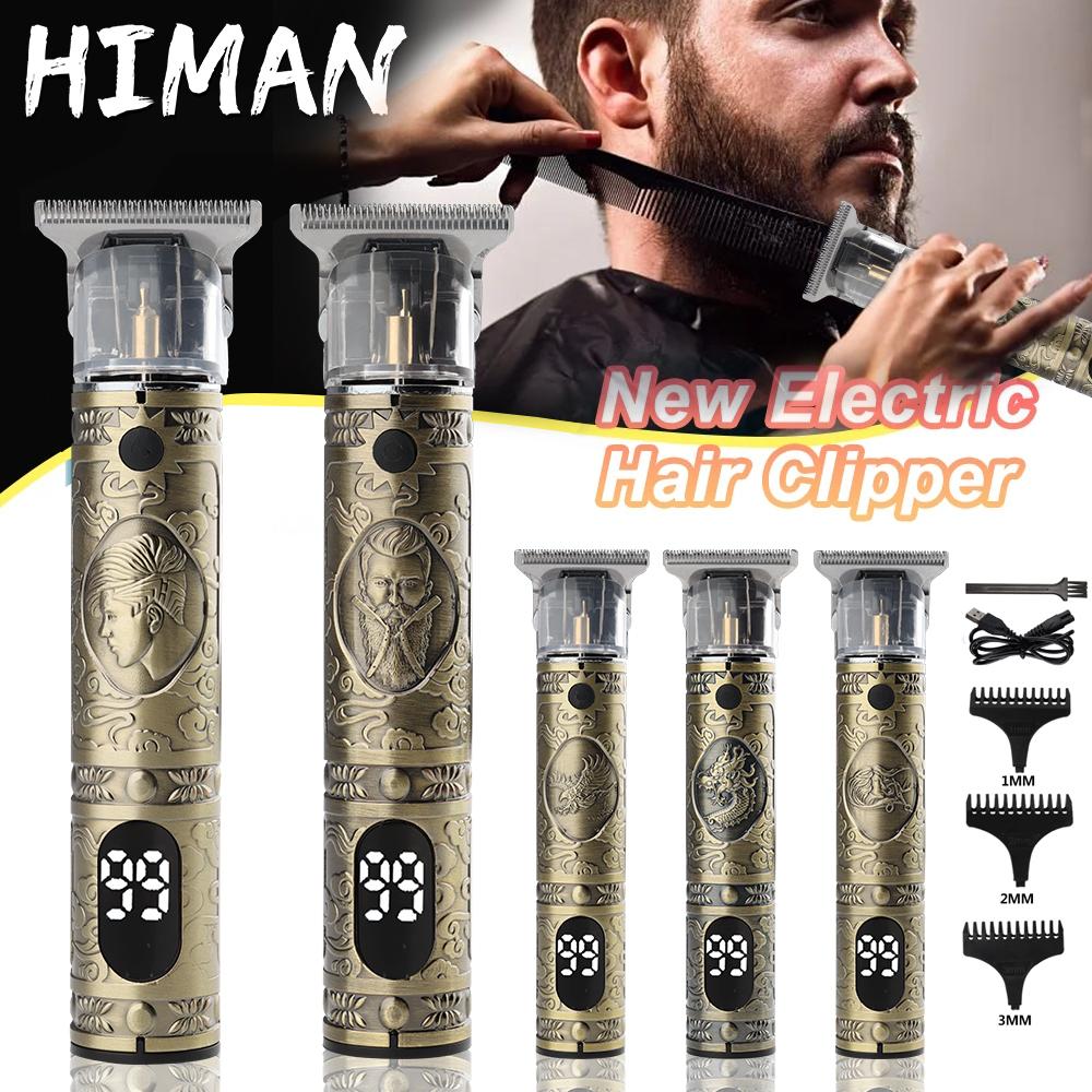 

Машинка для стрижки волос Профессиональный электрический триммер для мужчины 0 мм лысый парикмахер Машина для стрижки волос Аккумуляторная бритва