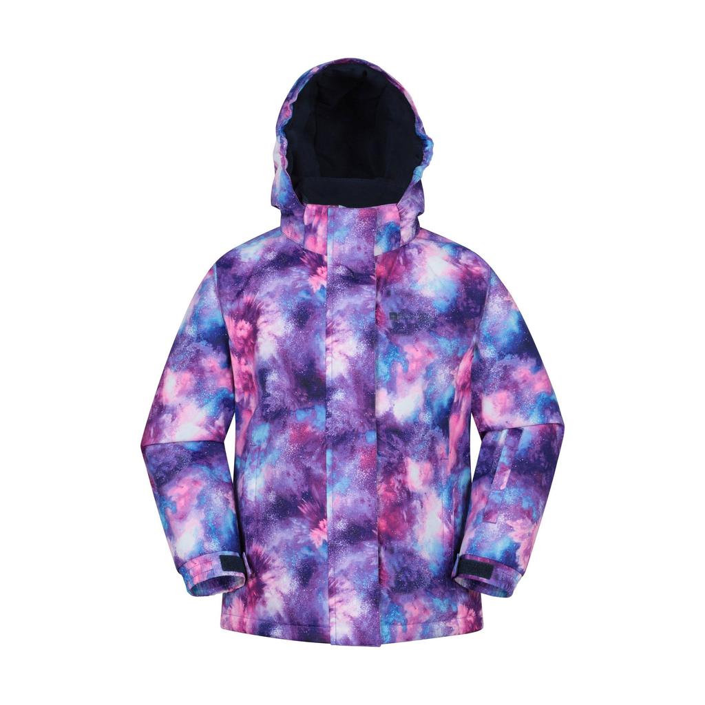 Mountain Warehouse Childrens/Kids Snowdrop Watercolour Ski Jacket