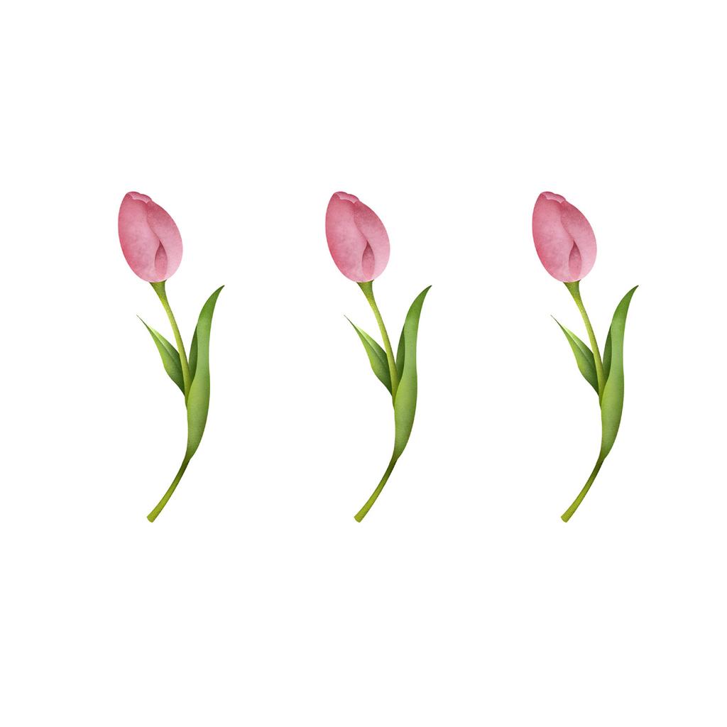 High-End Small Fresh Color Beautiful English Flower Hand Collarbone Simulation Flower Tattoo Sticker