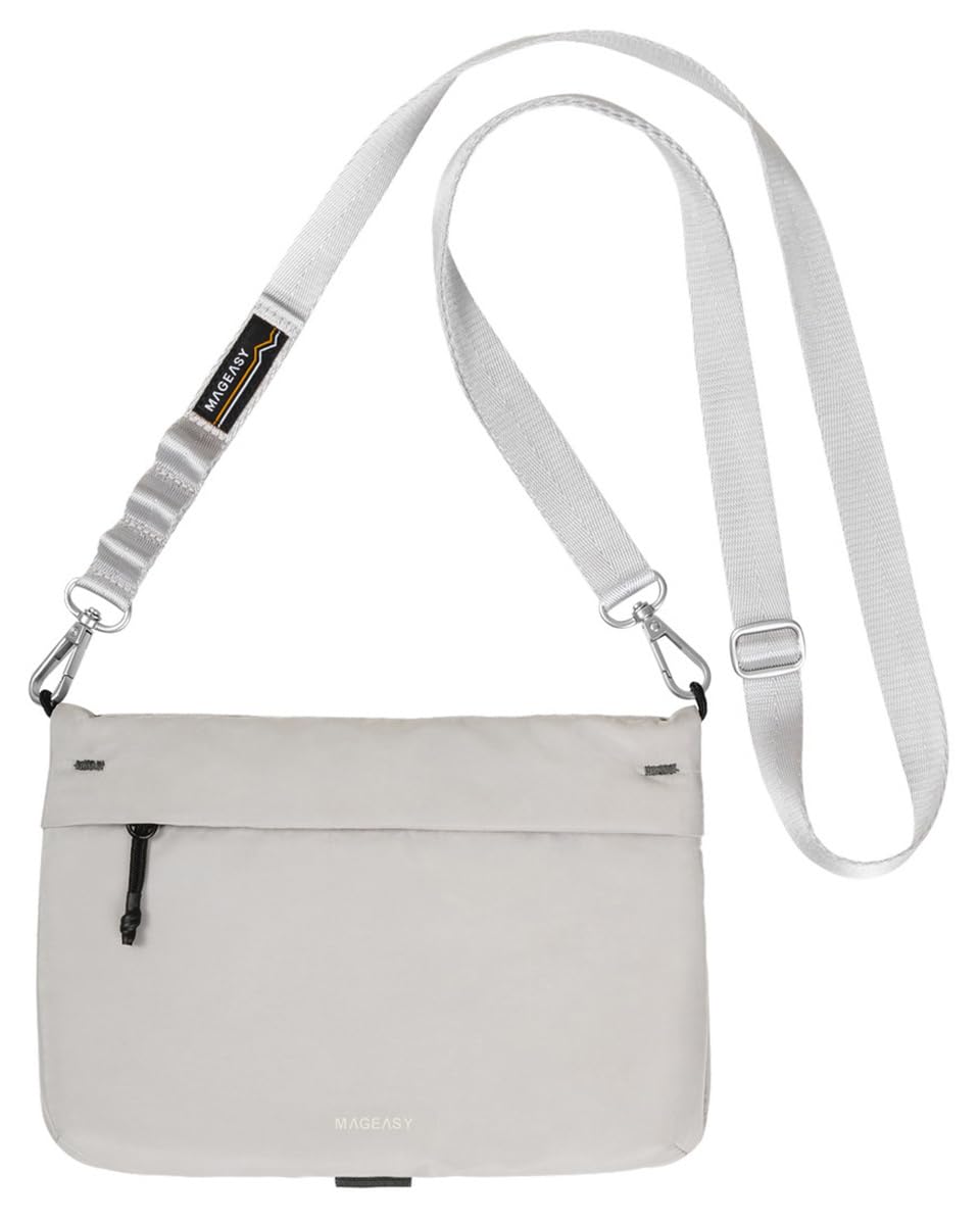 

Smartphone compatible shoulder shoulder smartphone accessory mini bag men and 2L SACOCHE with cement gray galaxy gray [MagEasy] bag, sacoche, strap,