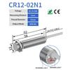GTRIC M12 Capacitive Proximity Sensor 3-wire DC 10-30V NPN PNP IP65 Flush Non-flush Industrial Non-contact Switch