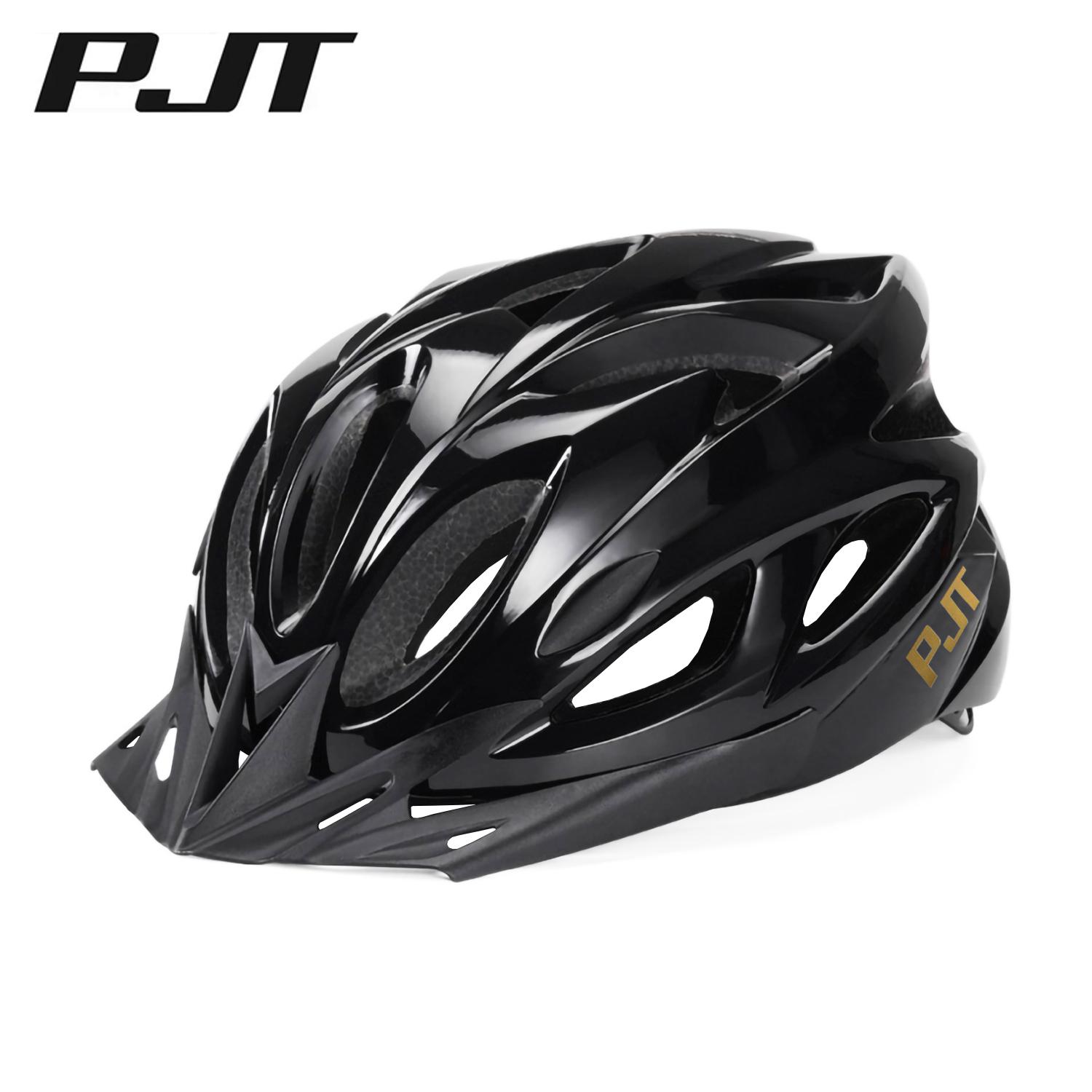 Pmt New Cycling Helmet Comfort Lining Lightweight Hollow Riding Safety Head Protection Bicycle Mtb Helmets Men Women Bike Helmet L(56-62CM)