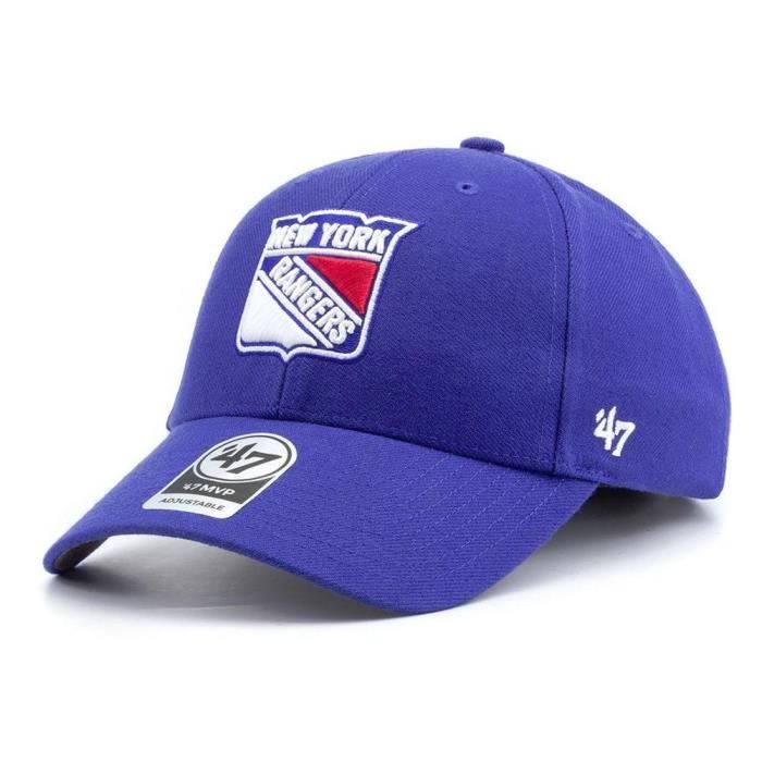 Casquette Décontractée - MVP New York Rangers - Ajustable - Couronne Structurée - Bords Incurvés