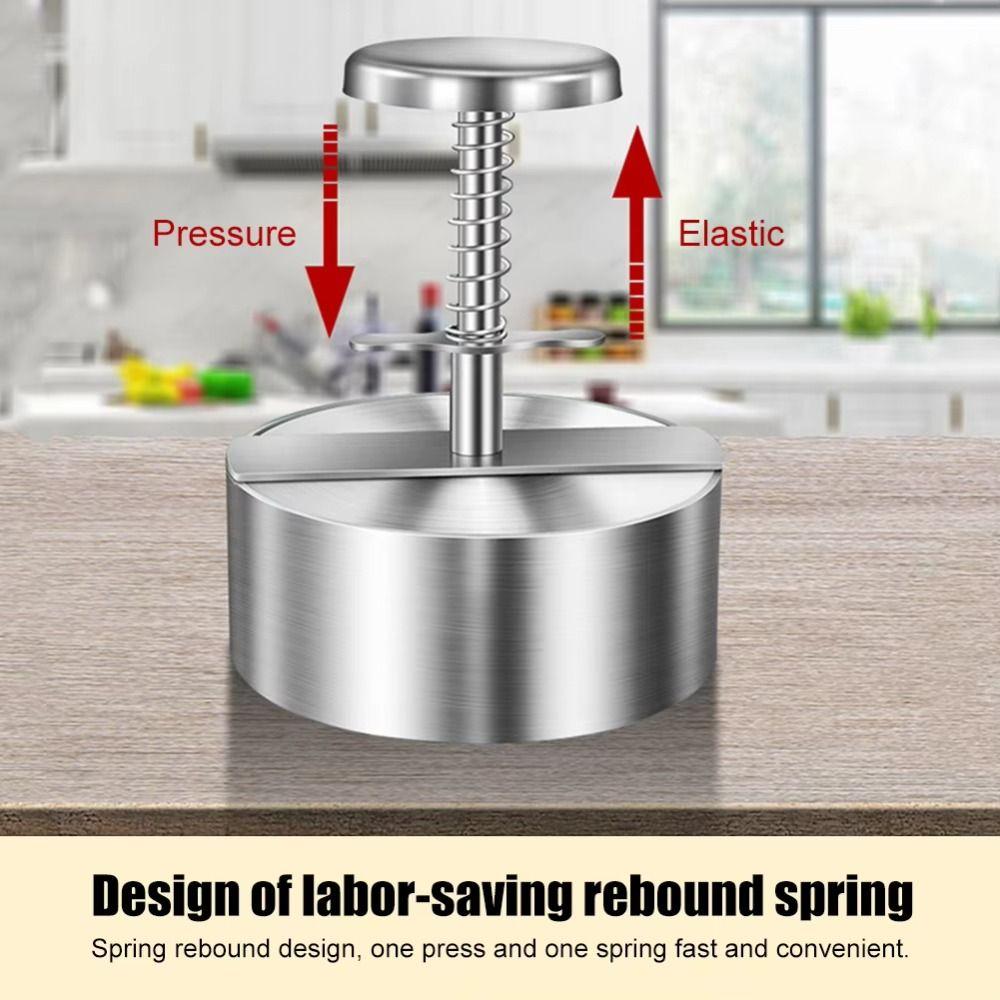 8/10/11/14cm Hamburger Press Mold Non-Stick Rice Ball Mold Thickness Burger Patty Maker  Meat Tool