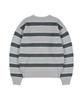 Kaipai Kush Stripe Knit (Gray) K25Zb169