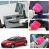 6Pcs Microfibre Car Wash Mitt Thick Noodle Soft Microfibre Glove Cleaning, Random Colors