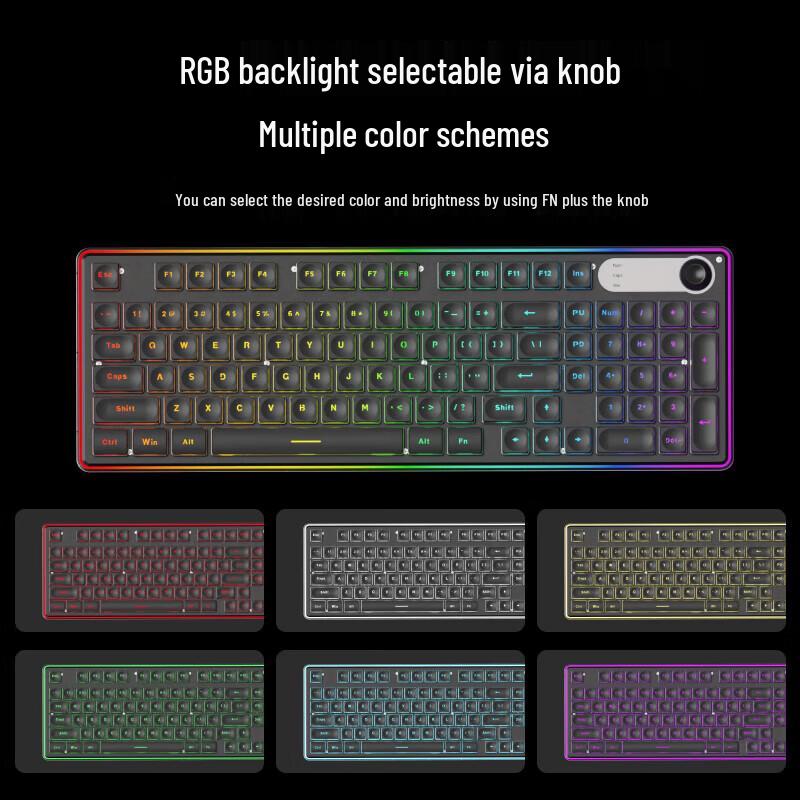 Qianxingzhe F98 Wired Mechanical Keyboard